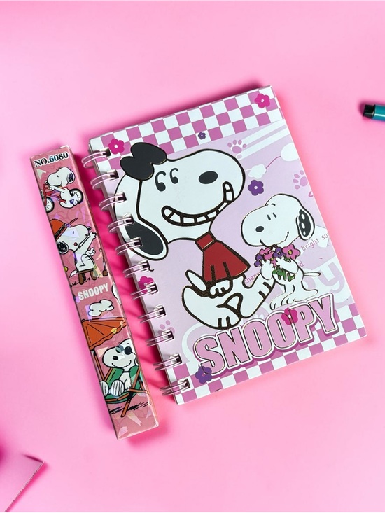 Other - Snoopy Mini Spiral Notebook & Pen Sets (Pick 1)